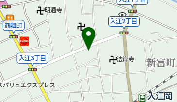 大江たばこ店の地図画像