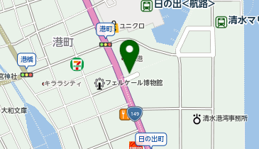 清水港メッセンヂャーの地図画像