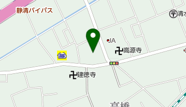 清水ローンテニス倶楽部の地図画像