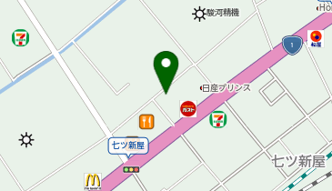 オーツカ鉄鋼販売株式会社静岡支店の地図画像