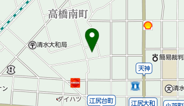 靜甲株式会社の地図画像