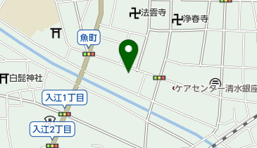 サノ時計店の地図画像