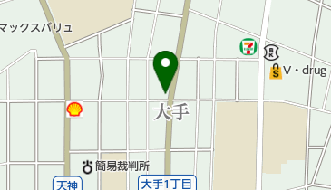 石川鶏肉店の地図画像