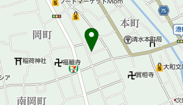 ミシロ美容室の地図画像