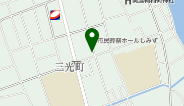 栗田不動産の地図画像