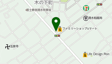 株式会社天神屋 船越店の地図画像