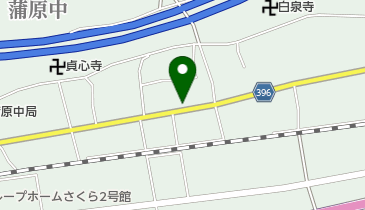 あさはら理容所の地図画像