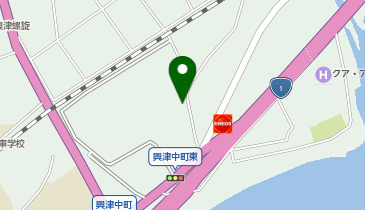 いなばヘアーサロンの地図画像