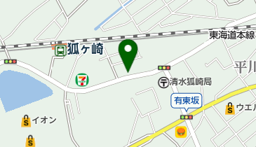 ヘアーサロンウんノの地図画像