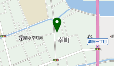 オオミチ理容の地図画像