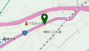 佐野理容室の地図画像