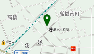ヘアーサイトムービズ 高橋店の地図画像
