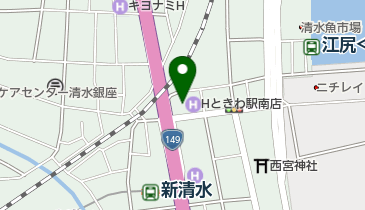 ヘアーサロン・サチの地図画像