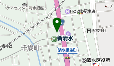 千年成の地図画像