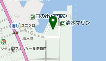 静岡県清水港管理局の地図画像