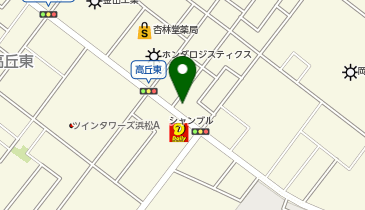杉森治療院の地図画像