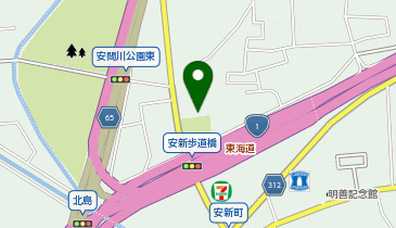 緑花園の地図画像
