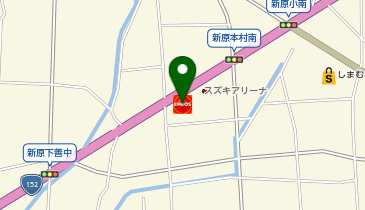 松下石油株式会社 152浜北SSの地図画像