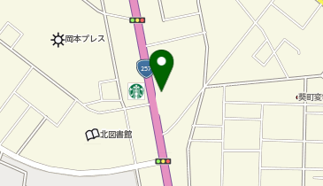 前嶋家具店の地図画像