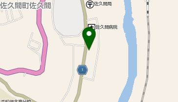 サンテック佐久間店の地図画像