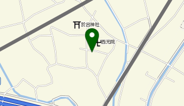 赤佐五区公民館の地図画像