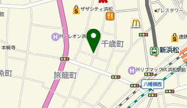 千才町公会堂の地図画像