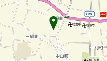 中山町公会堂の地図画像