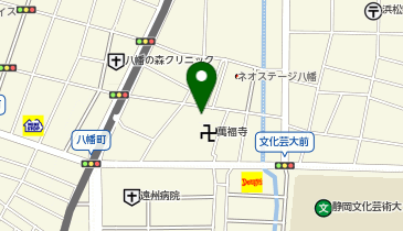 八幡町公会堂の地図画像