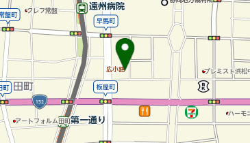 東田町公会堂の地図画像