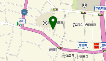 松城町公会堂の地図画像