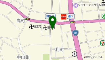 小池茶華道教室の地図画像