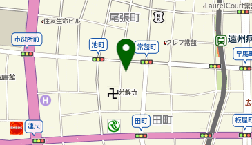 アミティーイングリッシュスクール浜松校の地図画像