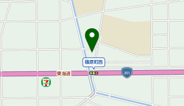 篠原書道塾の地図画像