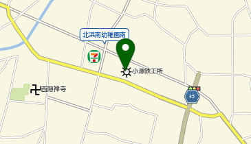 有限会社小沢鉄工所の地図画像