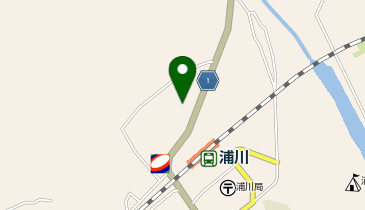 浦川目立加工所の地図画像