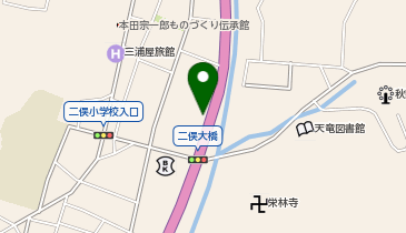 高木京染店の地図画像