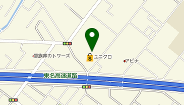 アップルホワイト マックスバリュ葵西店の地図画像