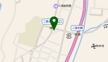深田クリーニング店の地図画像