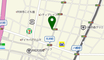 クロロフイル浜松美顔教室かどやの地図画像