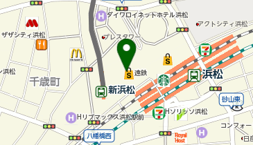 ベベコーナー遠鉄百貨店店の地図画像