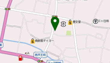 縣砂糖店の地図画像