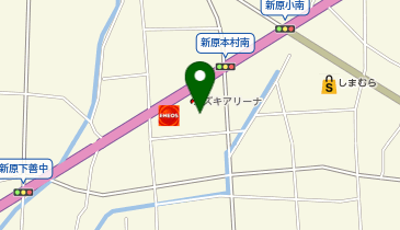 HondaCars静岡西 浜北新原店の地図画像