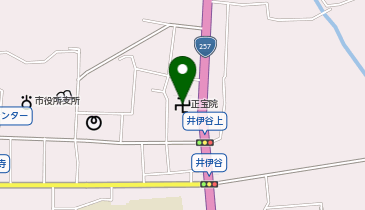 正宝院の地図画像