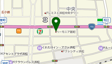 静岡東海証券株式会社浜松支店の地図画像