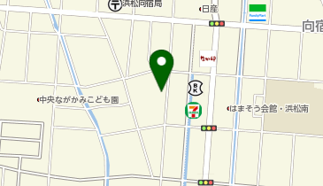 こすもすホールなかじまの地図画像