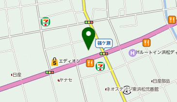 ファーストステージ浜松自動車街店の地図画像