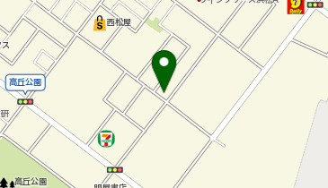 高丘動物病院の地図画像