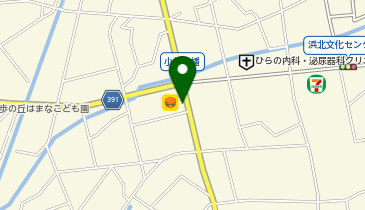 浜北ペット病院の地図画像