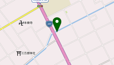 三方原動物病院の地図画像
