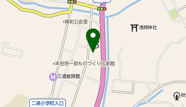 みつば美容室の地図画像